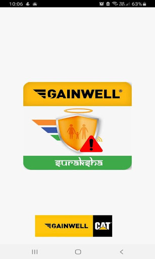 Android application Gainwell Suraksha screenshort