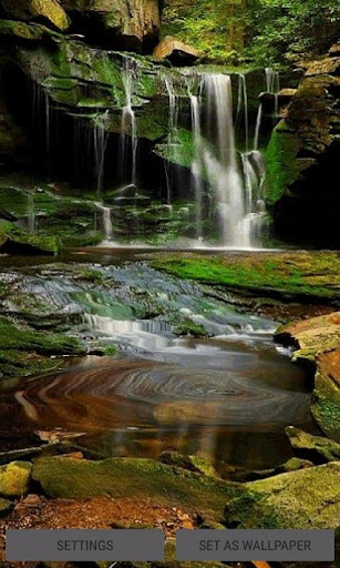 Mountain Pond Live Wallpaper Screenshot 1 - AppWisp.com