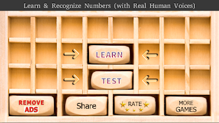 Number wooden blocks | Learn 1 - Screenshot 1
