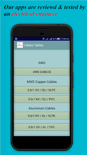 Electrical Cables Tables Pro No Ads