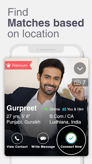 PunjabiShaadi.com - Matrimony & Matchmaking App screenshot 5