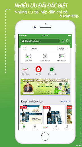 Android application BDCare - Kinh doanh không vốn screenshort