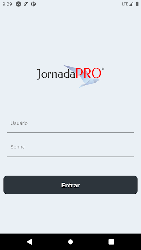 Android application JornadaPro screenshort