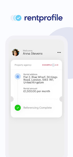 Android application RentProfile screenshort