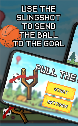 Android application Pull The Ball screenshort