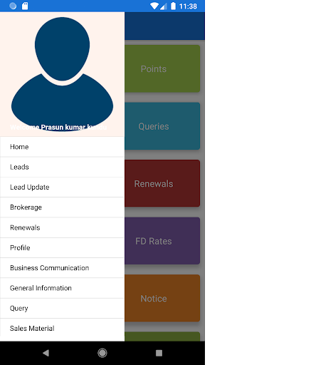 Android application Finomagic screenshort