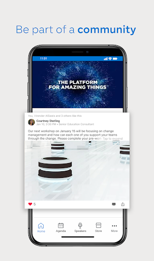 Screenshot of Lumen Events