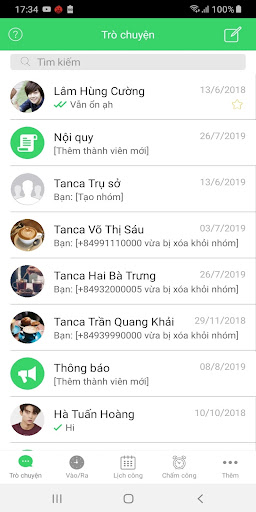 Android application UCC Group screenshort