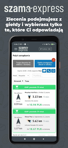 Szama Express Dostawca Screen 3
