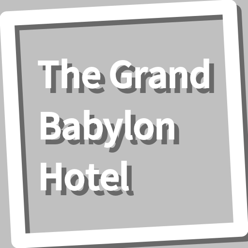 Book, The Grand Babylon Hotel logo