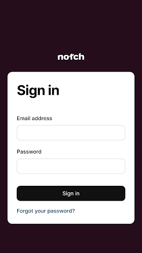 Android application Notch Financial screenshort