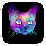 Neon Cat Kitty icon