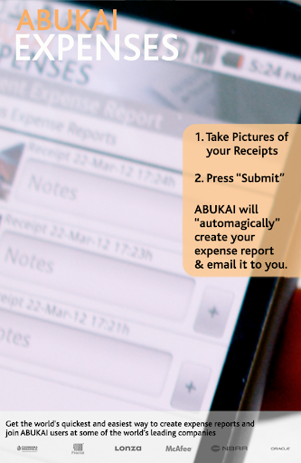 Expense Reports Receipts with