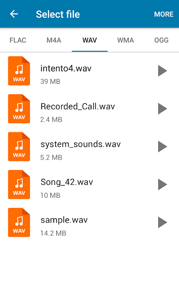 MP3 Converter Edit Music files MOD APK screenshot
