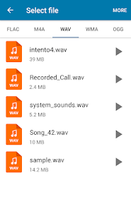 Imágen 16 Conversor de MP3 (música wma)​ android