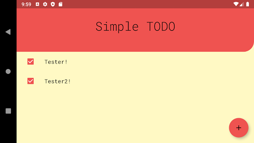 Simple ToDo List! Screenshot 4 - AppWisp.com