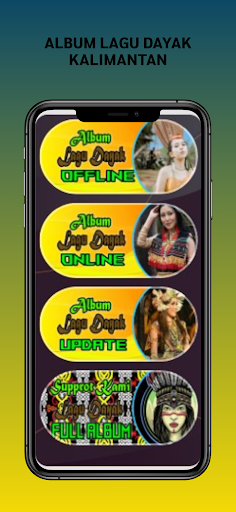 Android application Lagu Dayak Kalimantan Offline screenshort