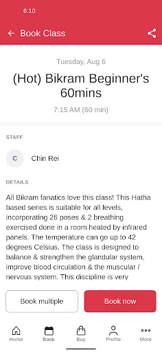 2Be.Yoga Screen 3