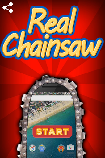 Chainsaw Prank Screen 2