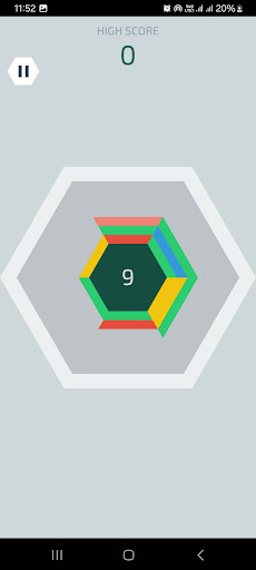 Hextris Screen 3