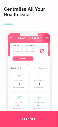 HealthConsol Screen 3