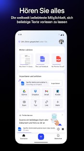 Speechify: KI-Vorlese-App Screenshot