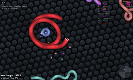 slither.io screenshots apk mod 4