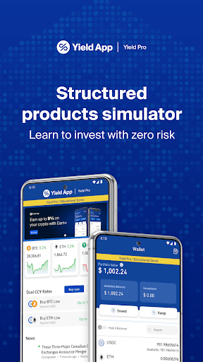 Android application Yield Pro Simulator screenshort