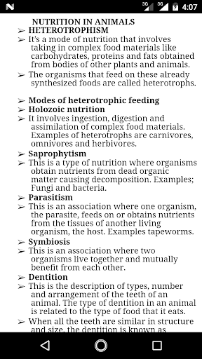 Biology Notes Form 1 Screen 2