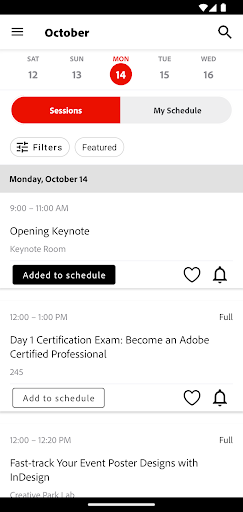 Screenshot of Adobe MAX 2024