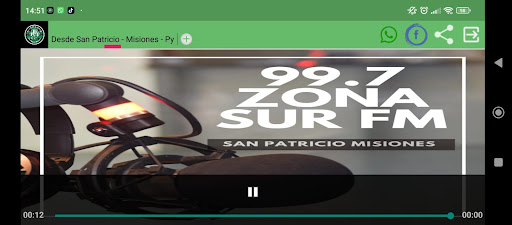 Zona Sur FM - San Patricio Screen 2