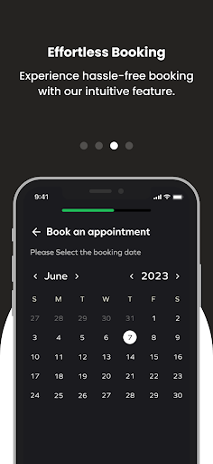 Infinity Barbers Screen 2