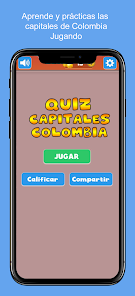 Screenshot 4 Capitales de Colombia [JUEGO T android