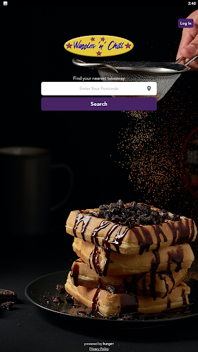 Android application Waffles N Chill screenshort