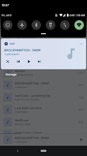 Virtual Music Player Bildschirmfoto