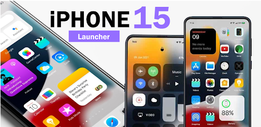 Captura de Pantalla 22 iPhone 15 Launcher 2022: Theme android