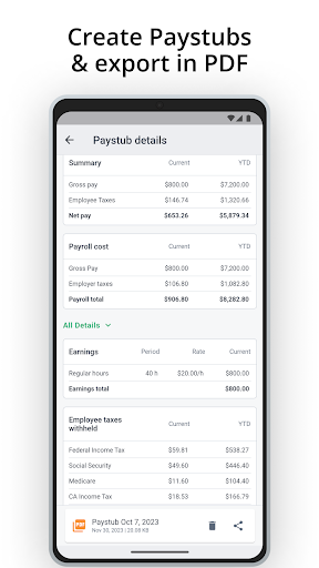DoEmploy: Payroll & Attendance Screen 3
