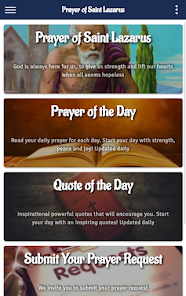 Captura 1 Prayer of Saint Lazarus android