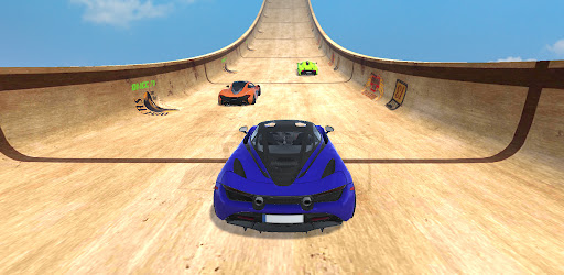 Mega Ramp Sky Drive Stunt Game Screen 3