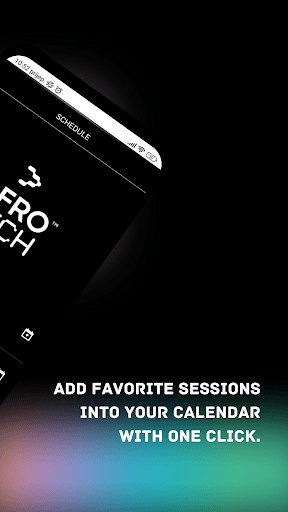 Android application AfroTech Conference screenshort
