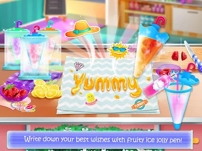 Ice Cream Lollipop Maker - Cook & Make Food Games
