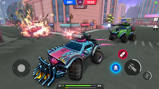 Battle Cars: Fast PVP Arena