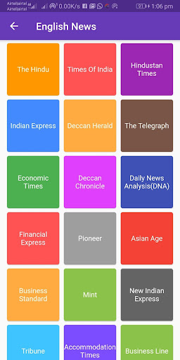 Infinity News Screen 3