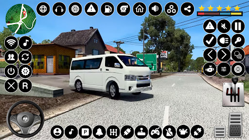 Android application Van Simulator Dubai Car Games screenshort