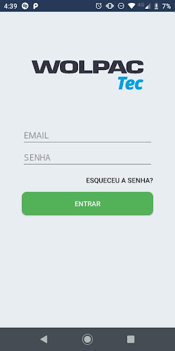Android application Wolpac Tec screenshort