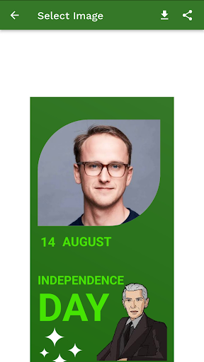 Independence day  photo Frame