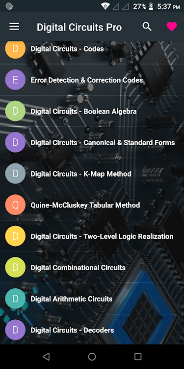 Digital Circuits Pro - 2.6 pro - (Android)
