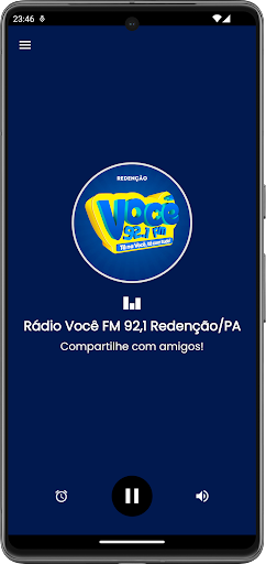 Rádio Você FM 92,1 Redenção/PA Screen 2