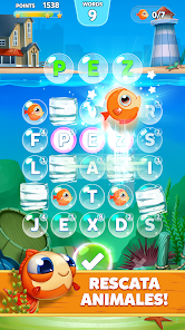 Screenshot 3 Bubble Words - Conecta letras android
