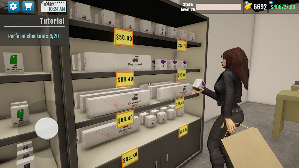 Electronics Store Simulator 3D 1.01 APK + Мод (Unlimited money) за Android